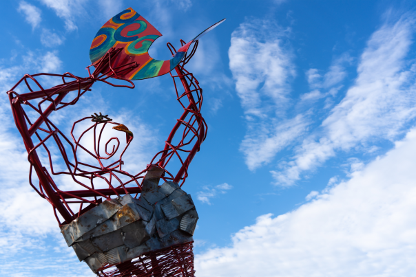 From sculptures to murals, public art is part of Farmington’s DNA.