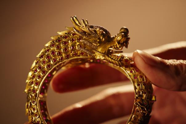 Forrest Fenn’s treasure included a gold dragon bracelet.