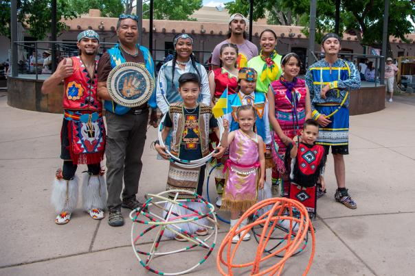 The troupe assembles with mentors and provides Native kids with a sense of community.