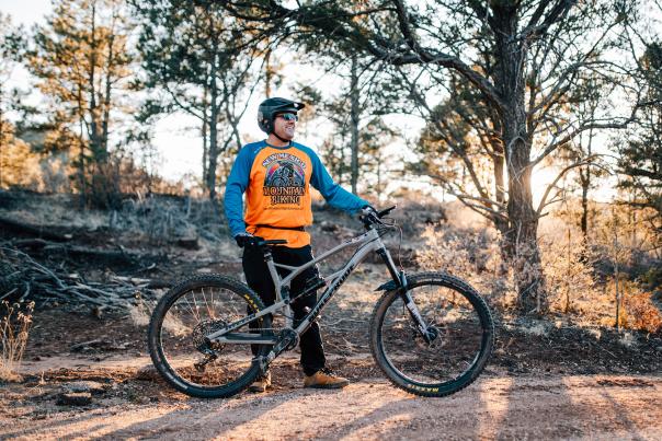 Avid mountain biker Justin Small launched Santa Fe Mountain Bike Tours.