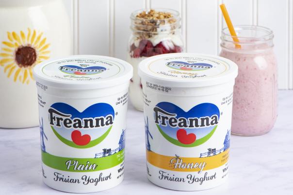 Freanna Plain and Honey Yoghurt make a great smoothie and fruit and granola mix.