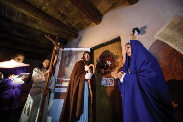 Las Posadas retraces Mary and Joseph’s quest for shelter.