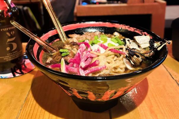 Remix’s hearty ramen.