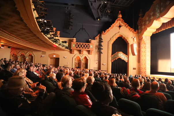 Santa Fe International Film Festival audience at the Lensic Perfoming Arts Center.
