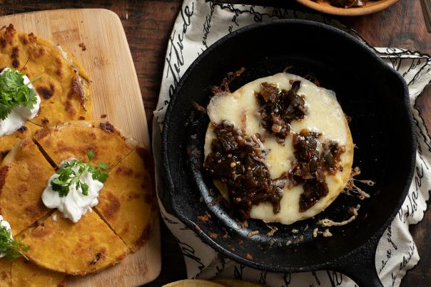 Chutney Quesadillas