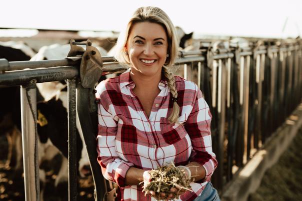 Tara Vander Dussen raises 10,000 cows on her family’s Clovis dairy farm.