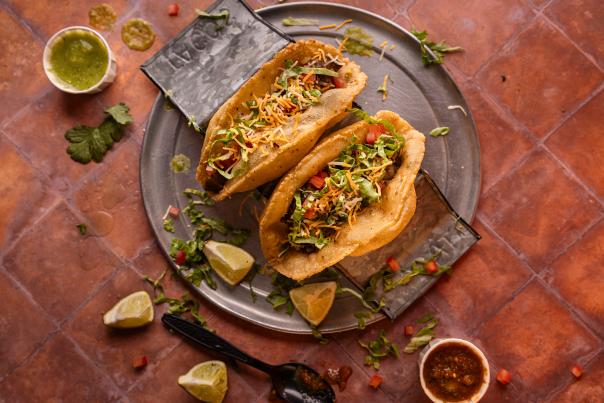 James Pecherski has been making puffy tacos for over 30 years, offering them alongside other signature and specialty tacos at Casa Taco.