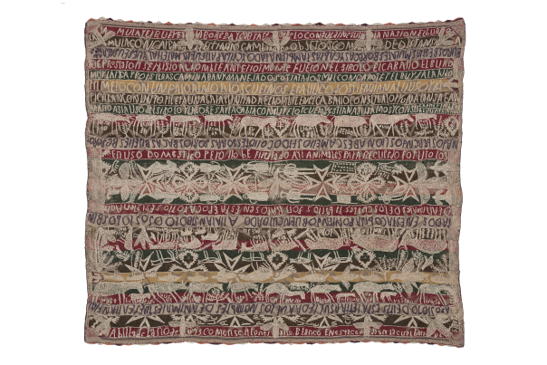 Explore the intricate embroidered works of Policarpio Valencia at the Museum of International Folk Art's new exhibition, "Appearances Deceive."
