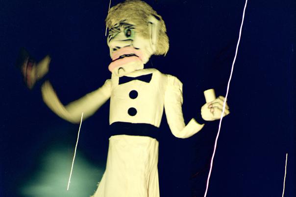 Zozobra installation, Santa Fe, New Mexico. Courtesy New Mexico History Museum