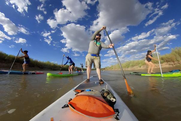 Paddle the Río Grande in Albuquerque with MST Adventures.