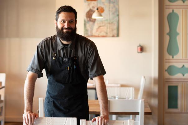 Chris Bethoney leads Campo’s farm-to-table kitchen.