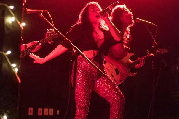 Red Light Cameras amps up the atmosphere at the Lodge at Santa Fe’s Marigold Room.
