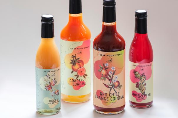 Albuquerque mixologist Paige Alvarez created Sugar Moon Syrups to offer high-quality, shelf-stable drink syrups that save time without compromising flavor, inspired by the seasonal awakening of nature.