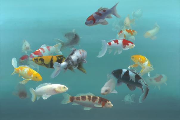 "Aquarium," by Elizabeth Rickert at La Posada de Santa Fe.