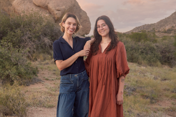 Tessa Nickerson and Shelly West.
