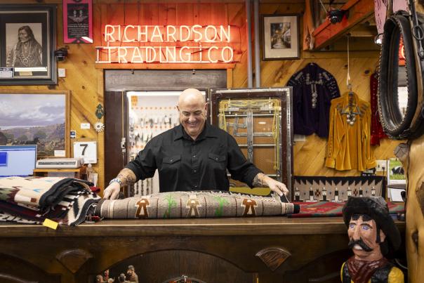Richardson Trading Post’s Billy Keeler.