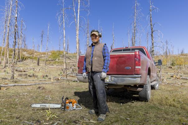 In the harsh winter of the Navajo Nation, Loren Anthony's Chizh for Cheii delivers more than firewood—it brings hope and survival to elders in need.