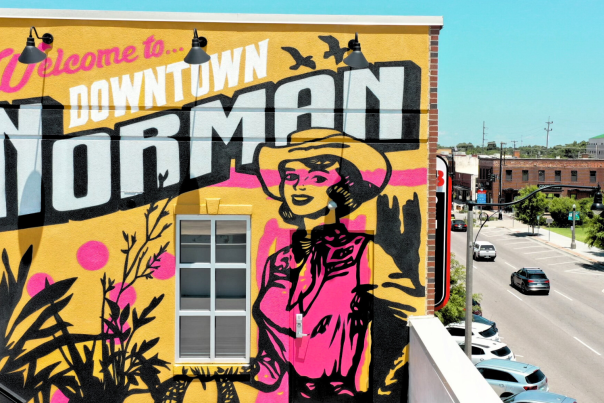 Downtown Norman Mural