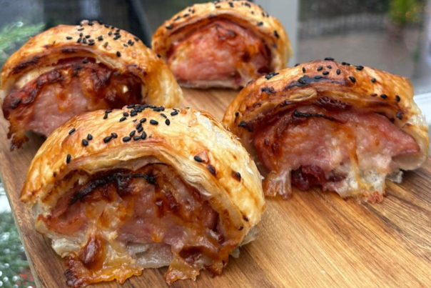 Pigs In blankets Sausage Rolls- recipe by Tully Mill 