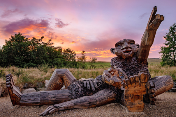 The Sperrin Sculpture Trail - a Giant adventure