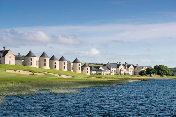 Image of Lough Erne Resort with Lough Erne in the foreground