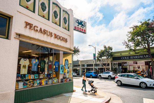 Pegasus Bookstore in Rockridge Oakland California