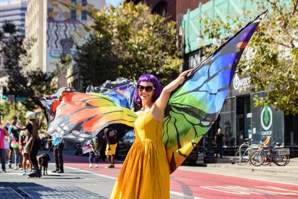 Pride Parade in Oakland California 2023