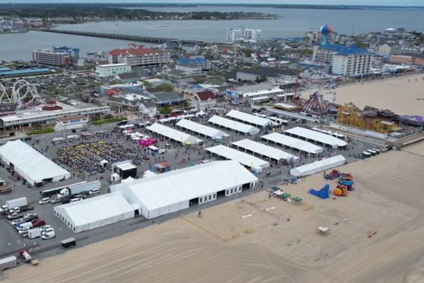 springfest aerial view