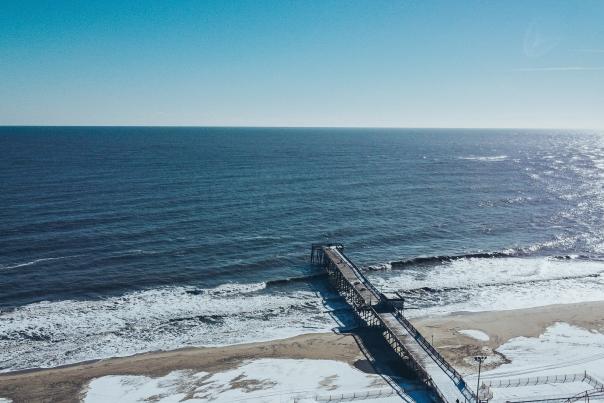 winter pier