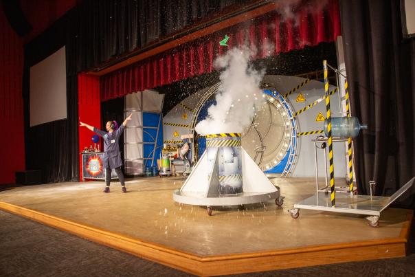 Science Museum Oklahoma Experiment On Stage