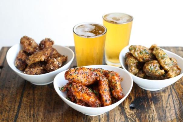 Wings and beer at Chick-n-Beer