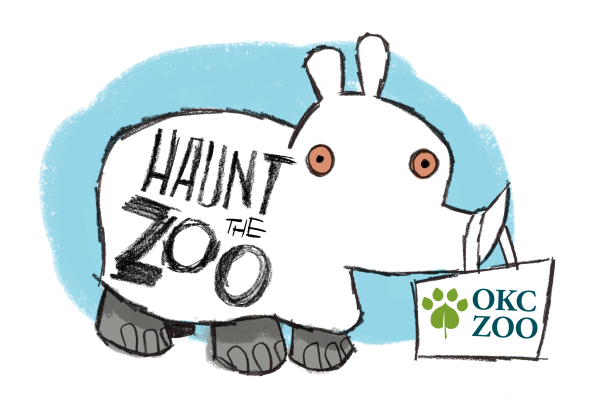Haunt the Zoo logo - OKC Zoo