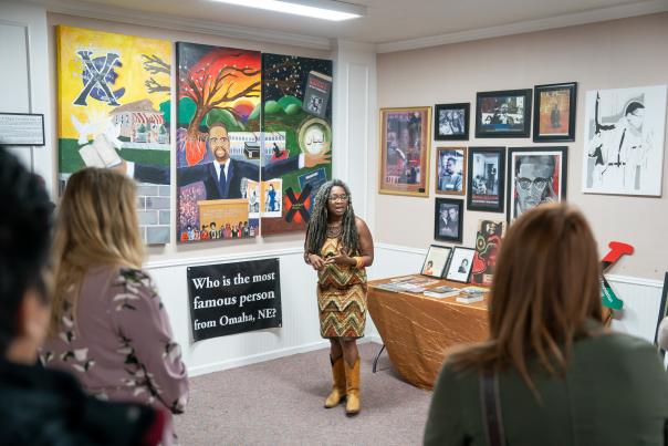 Malcolm X Birthsite visitors center