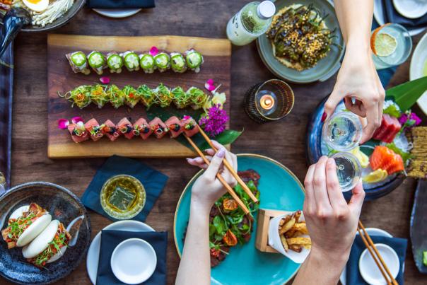 Seito Sushi food overview