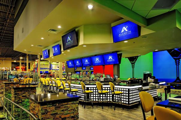 Andretti Indoor Karting & Games main bar