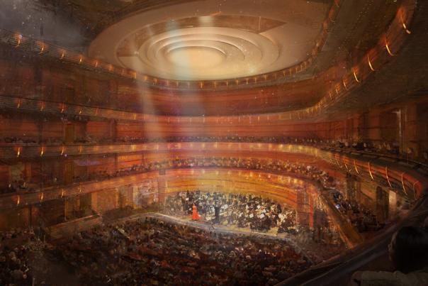 Dr. Phillips Center for the Performing Arts rendering of Steinmetz Hall