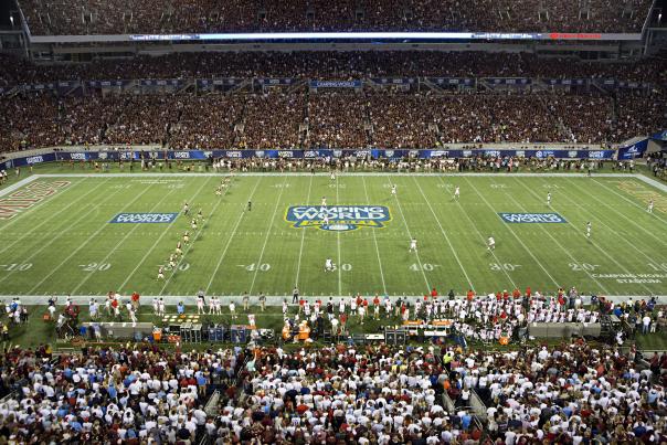 Florida Citrus Sports Citrus Bowl stadium crowd camping world stadium