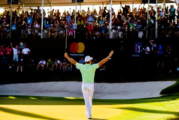 Arnold Palmer Invitational presented by Mastercard Rory McIlroy arms raised