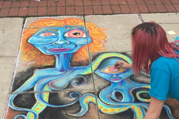 Oshkosh Chalk Walk