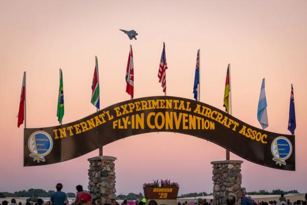 EAA AirVenture Brown Arch