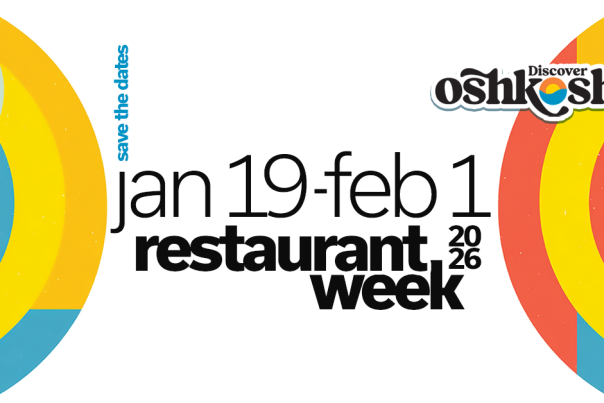 Oshkosh Restaurant Week 2026 Banner