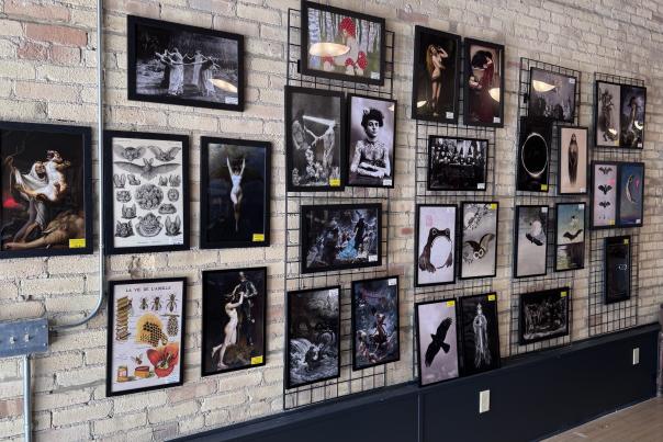 Inside Bleak Boutique in Downtown Oshkosh
