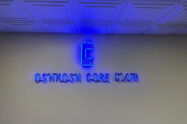 Oshkosh Core Club Sign