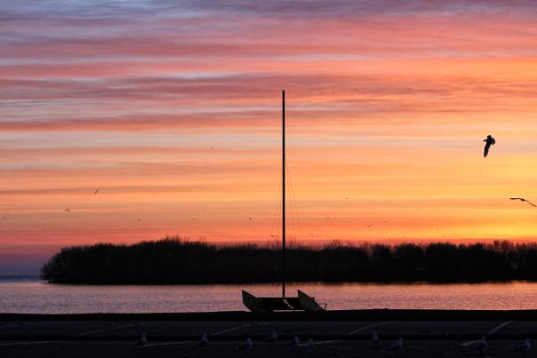 Menominee Park Sunset Outside