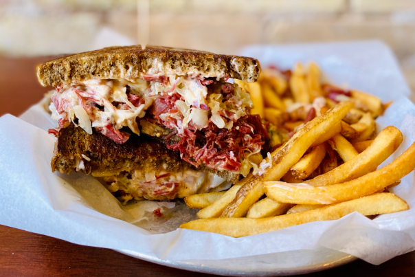 Reuben Sandwich at Ruby Owl Tap House