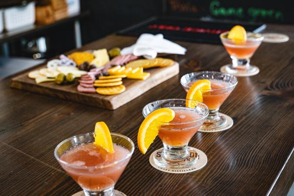 Craft Cocktails at Sturgeon Spirits Craft Distillery in Oshkosh WI