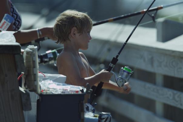 Kid Fishing
