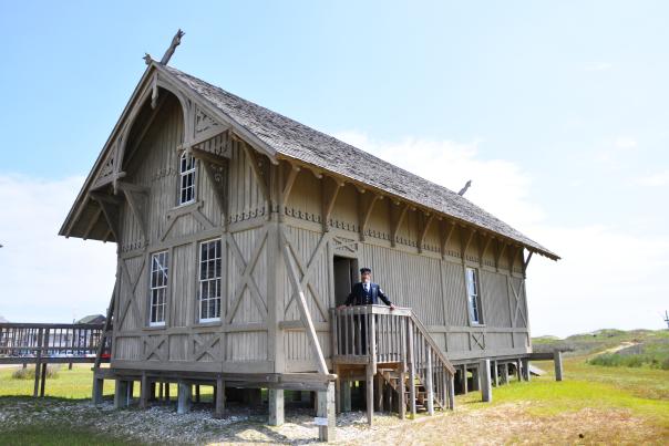 chicamacomico lifesaving station - boathouse James Charlet