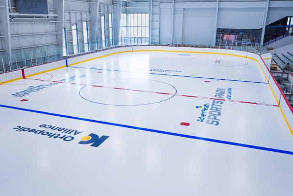 AdventHealth Sports Park NHL & NCAA Regulation Ice Rink