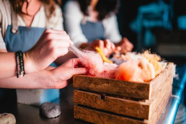 soap felting experience
